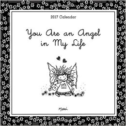 2017 Calendar: You Are an Angel in My Life PB - Blue Mountain Arts